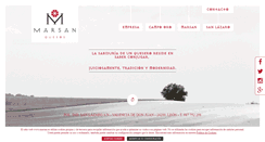 Desktop Screenshot of marsan.es